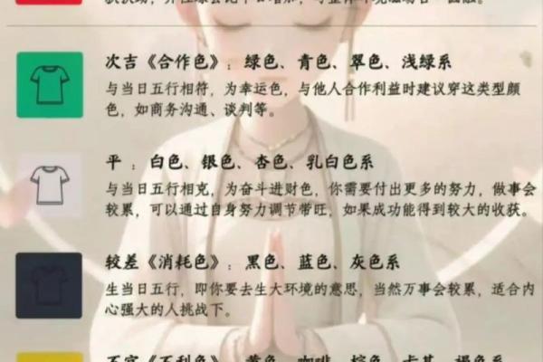 2025年4月10日五行穿衣每日指南 2025年4月10日五行穿衣每日指南