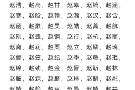 赵姓女孩名字大全-赵姓女孩起名字大全-赵姓名字大全姓名
